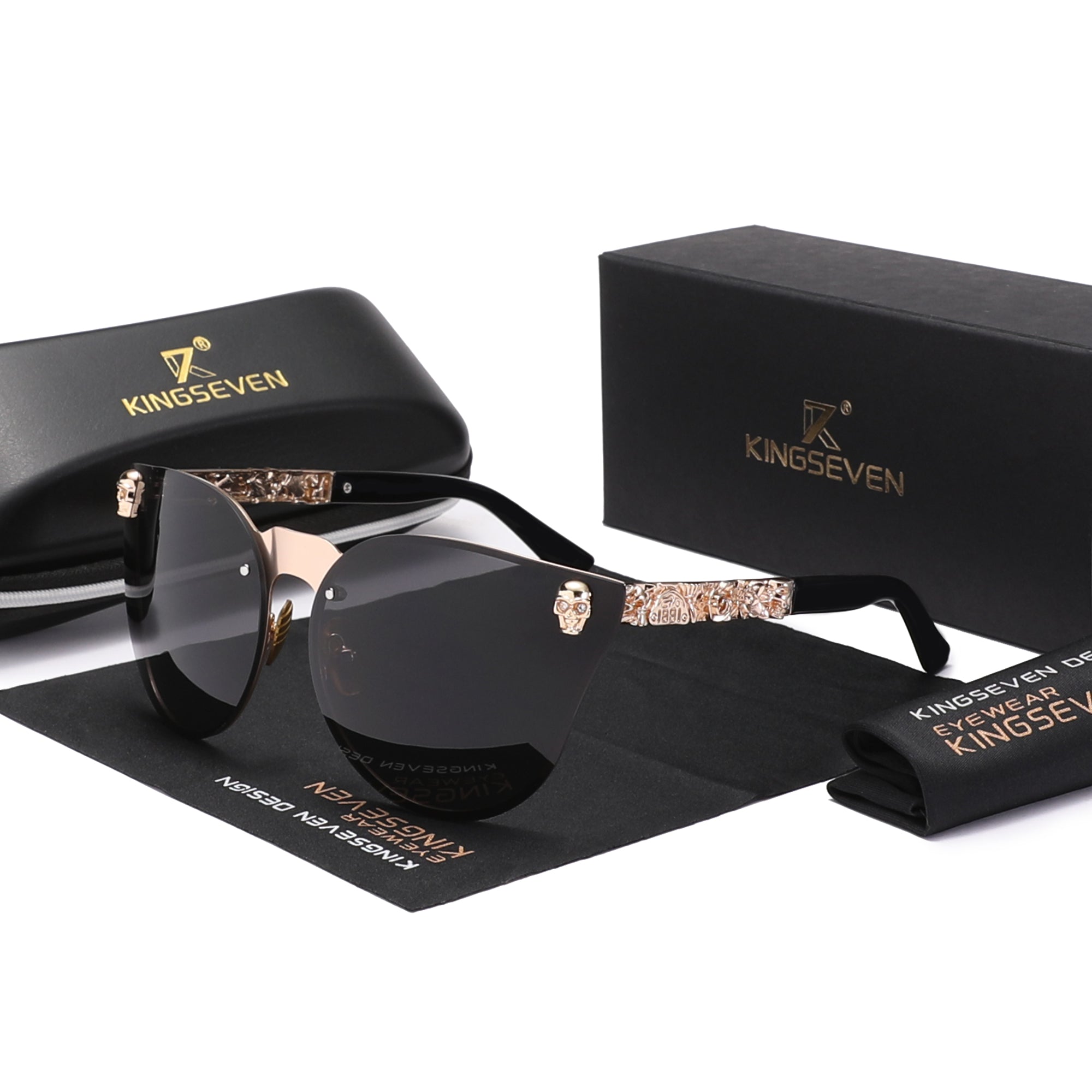 Kingseven - 2025 Designer Sunglasses with Polarized Lenses – Stylish Eyewear for Men and Women