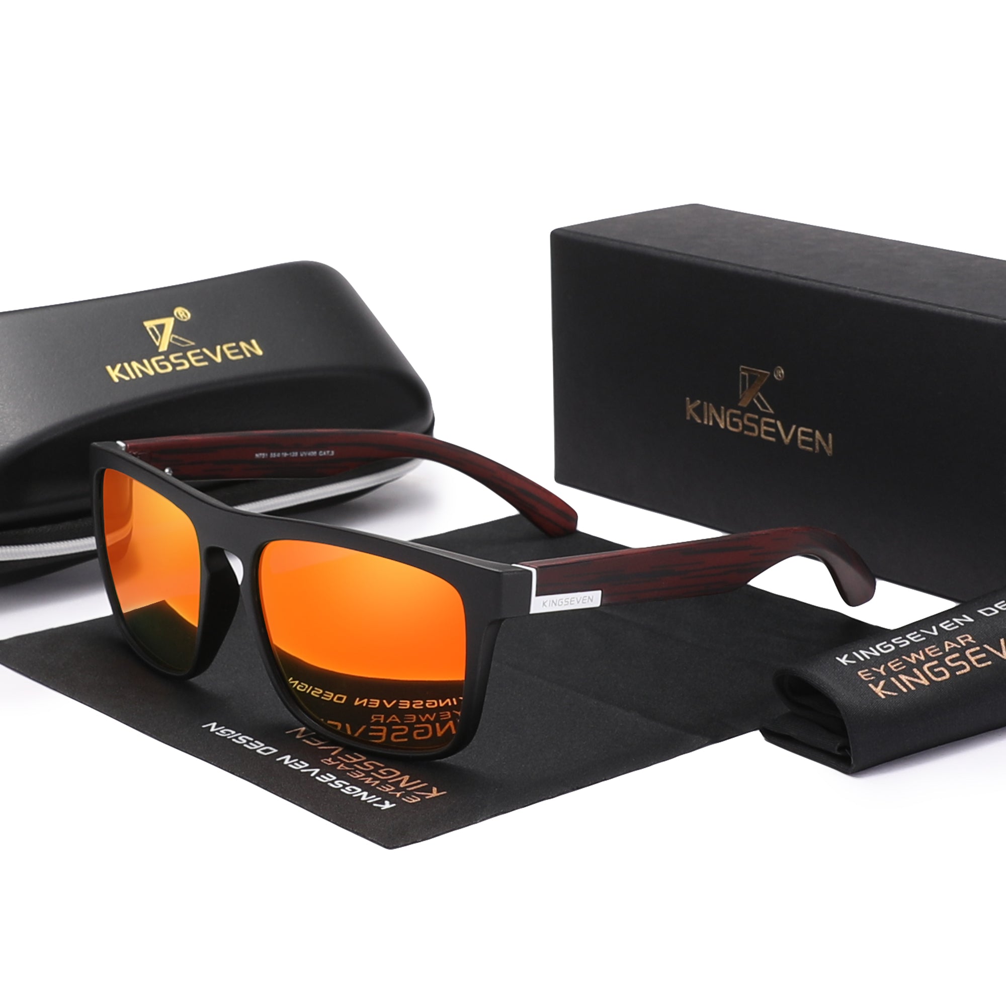Kingseven - 2025 Designer Sunglasses with Polarized Lenses – Stylish Eyewear for Men and Women