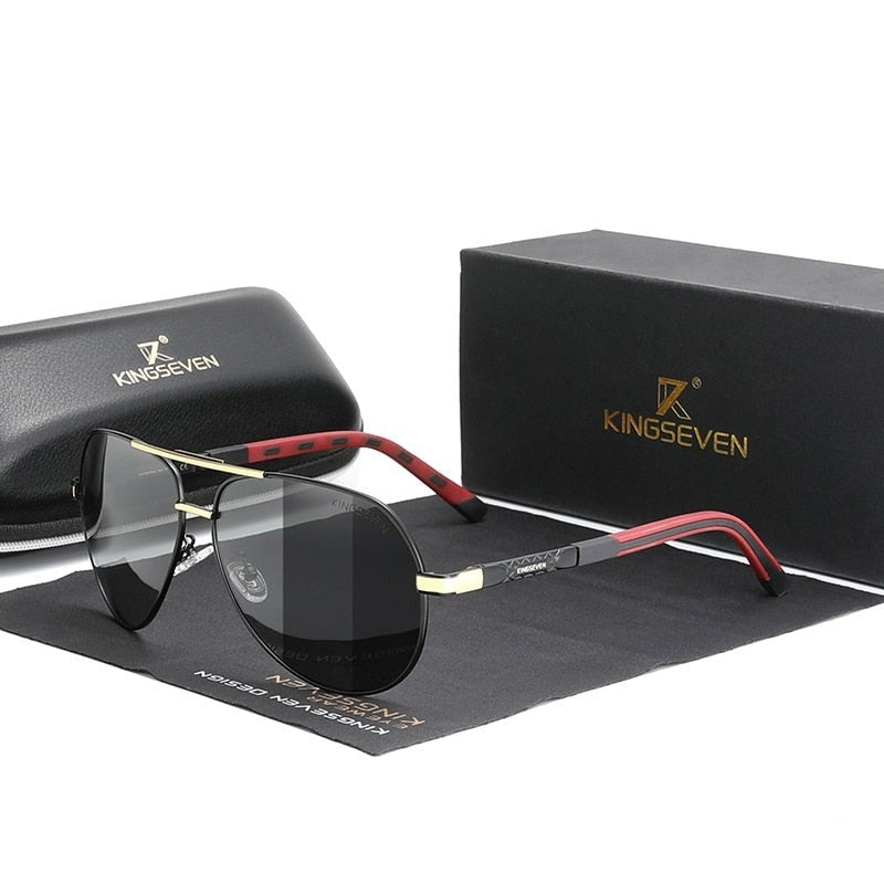 Kingseven - 2025 Designer Sunglasses with Polarized Lenses – Stylish Eyewear for Men and Women