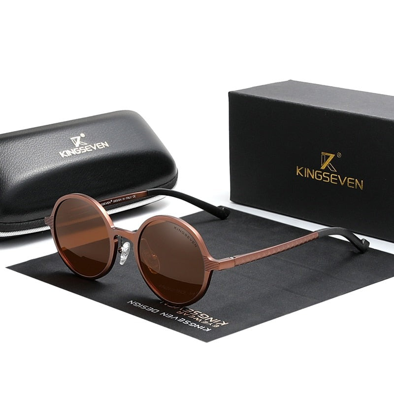Kingseven - 2025 Designer Sunglasses with Polarized Lenses – Stylish Eyewear for Men and Women