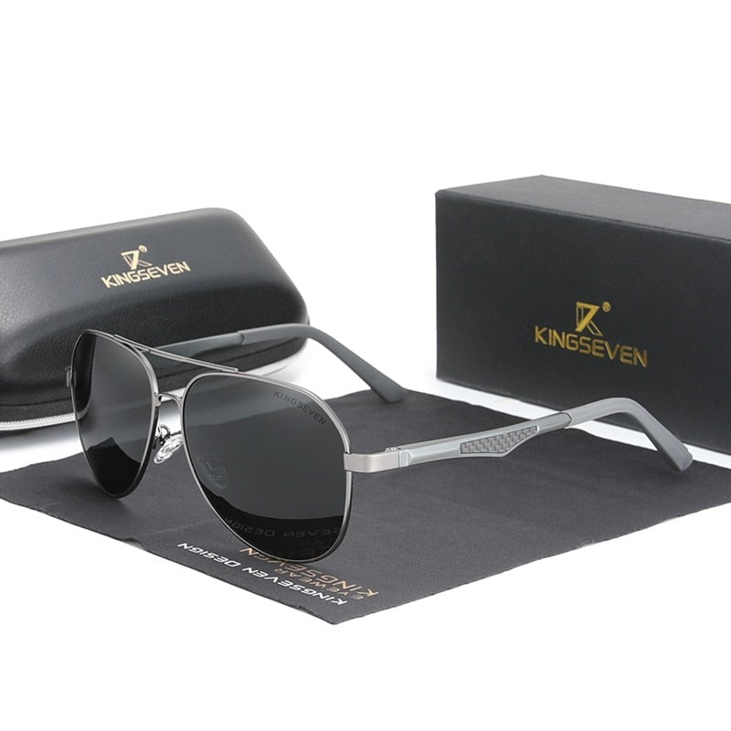 Kingseven - 2025 Designer Sunglasses with Polarized Lenses – Stylish Eyewear for Men and Women