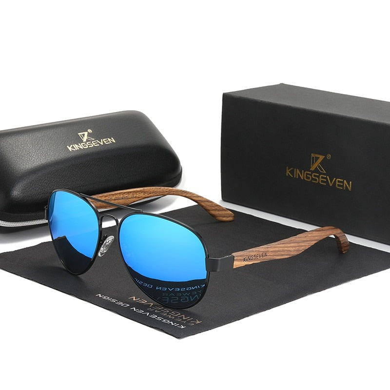 Kingseven - 2025 Designer Sunglasses with Polarized Lenses – Stylish Eyewear for Men and Women