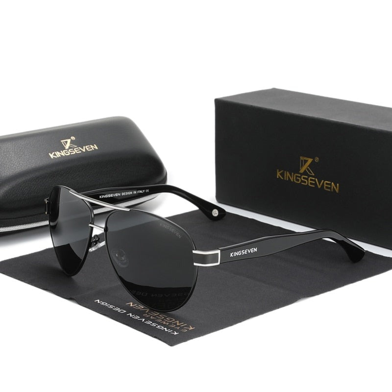 Kingseven - 2025 Designer Sunglasses with Polarized Lenses – Stylish Eyewear for Men and Women