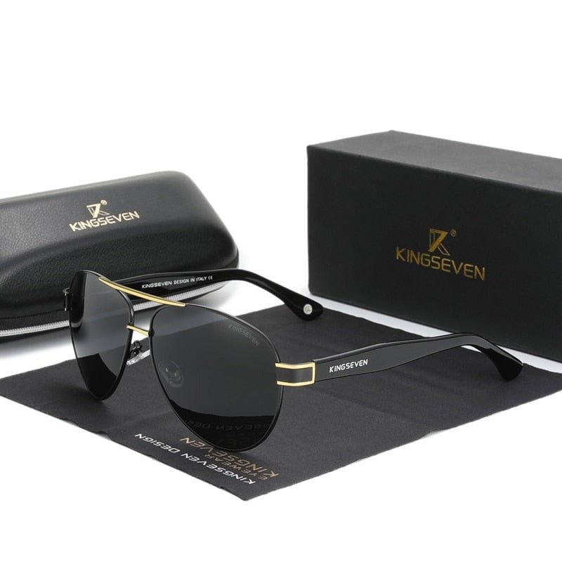 Kingseven - 2025 Designer Sunglasses with Polarized Lenses – Stylish Eyewear for Men and Women