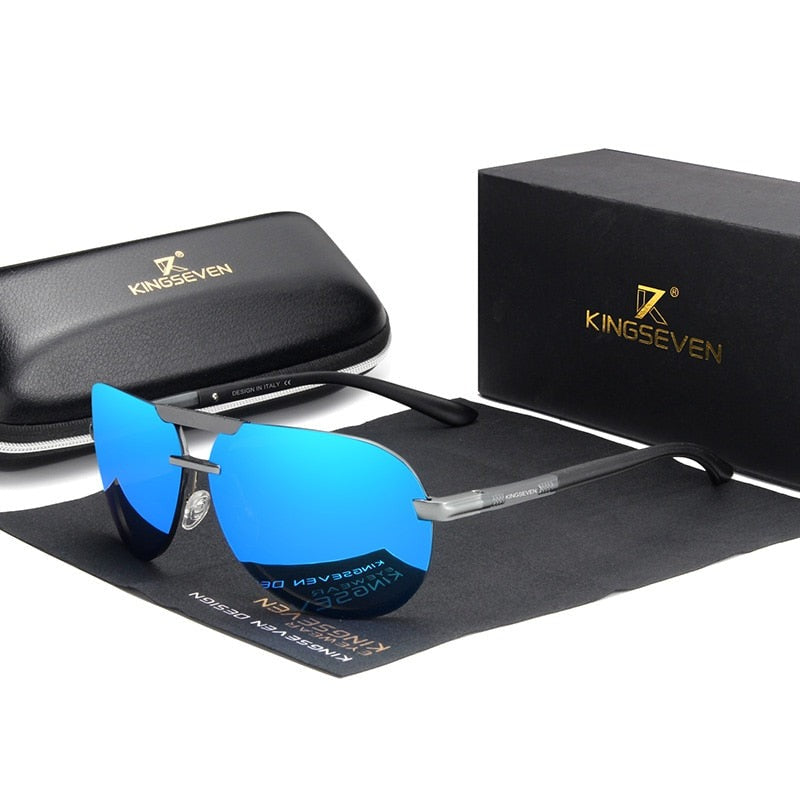 Kingseven - 2025 Designer Sunglasses with Polarized Lenses – Stylish Eyewear for Men and Women