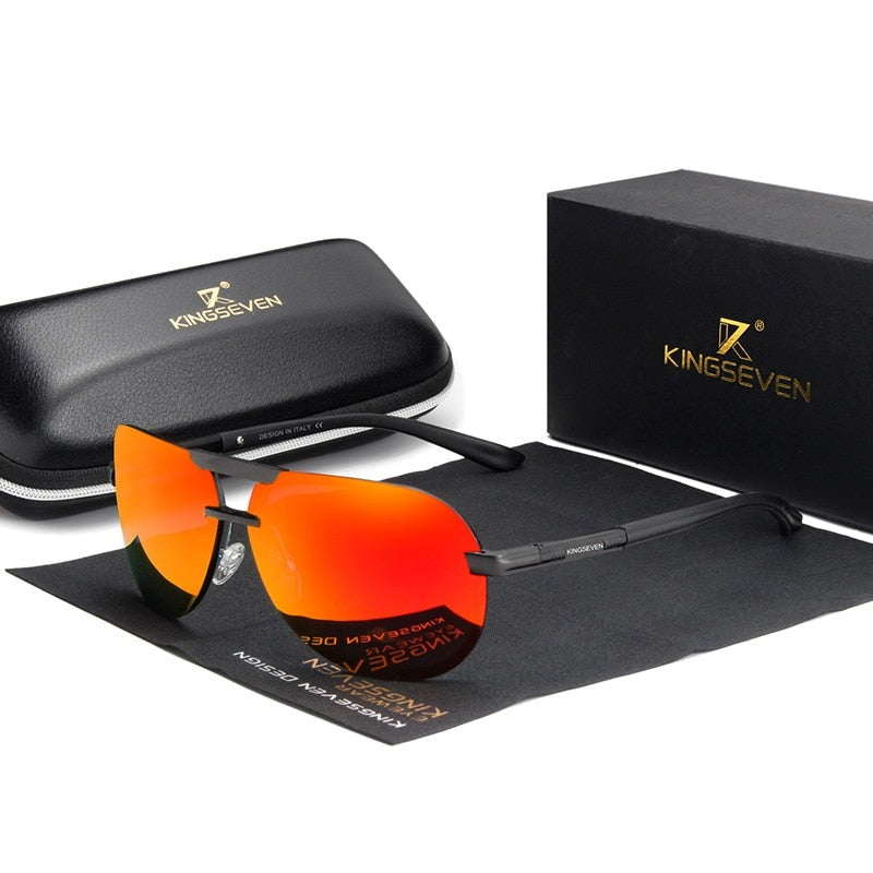 Kingseven - 2025 Designer Sunglasses with Polarized Lenses – Stylish Eyewear for Men and Women