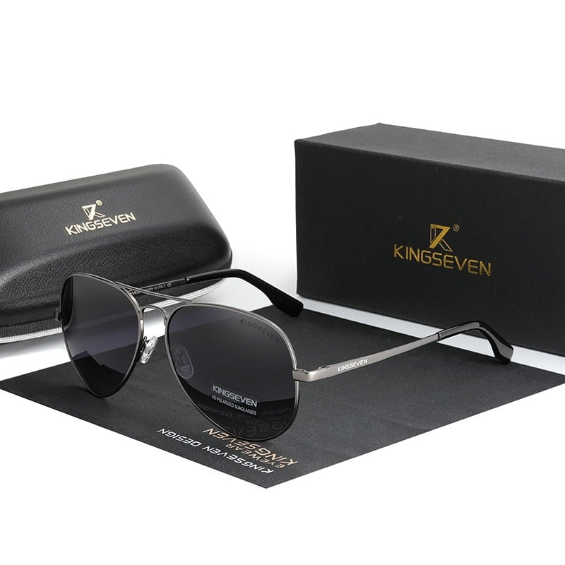 Kingseven - 2025 Designer Sunglasses with Polarized Lenses – Stylish Eyewear for Men and Women