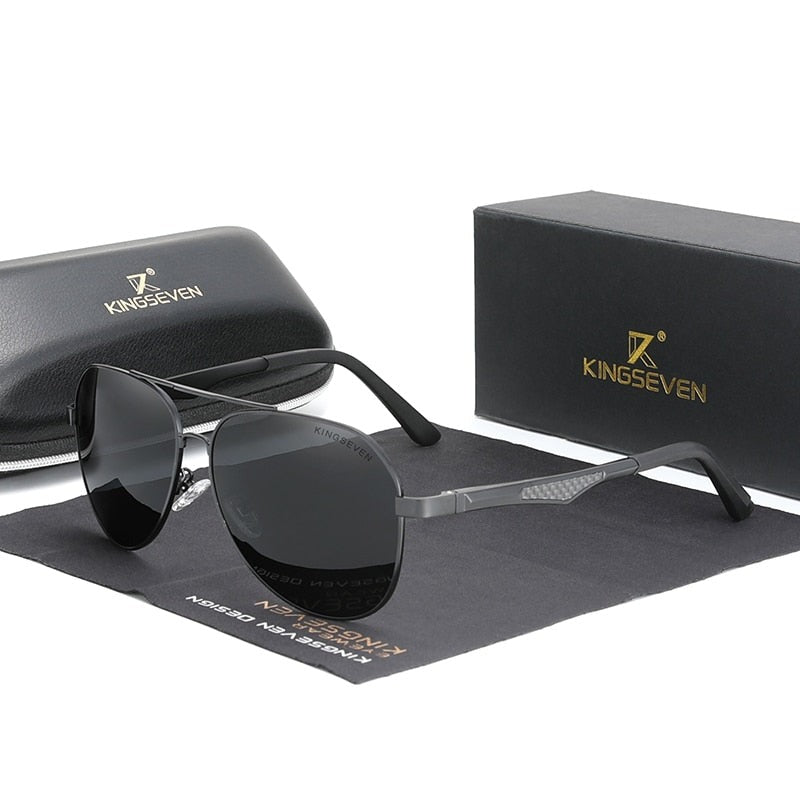Kingseven - 2025 Designer Sunglasses with Polarized Lenses – Stylish Eyewear for Men and Women