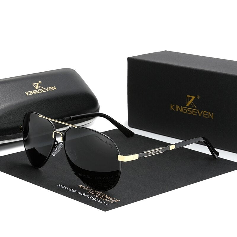 Kingseven - 2025 Designer Sunglasses with Polarized Lenses – Stylish Eyewear for Men and Women