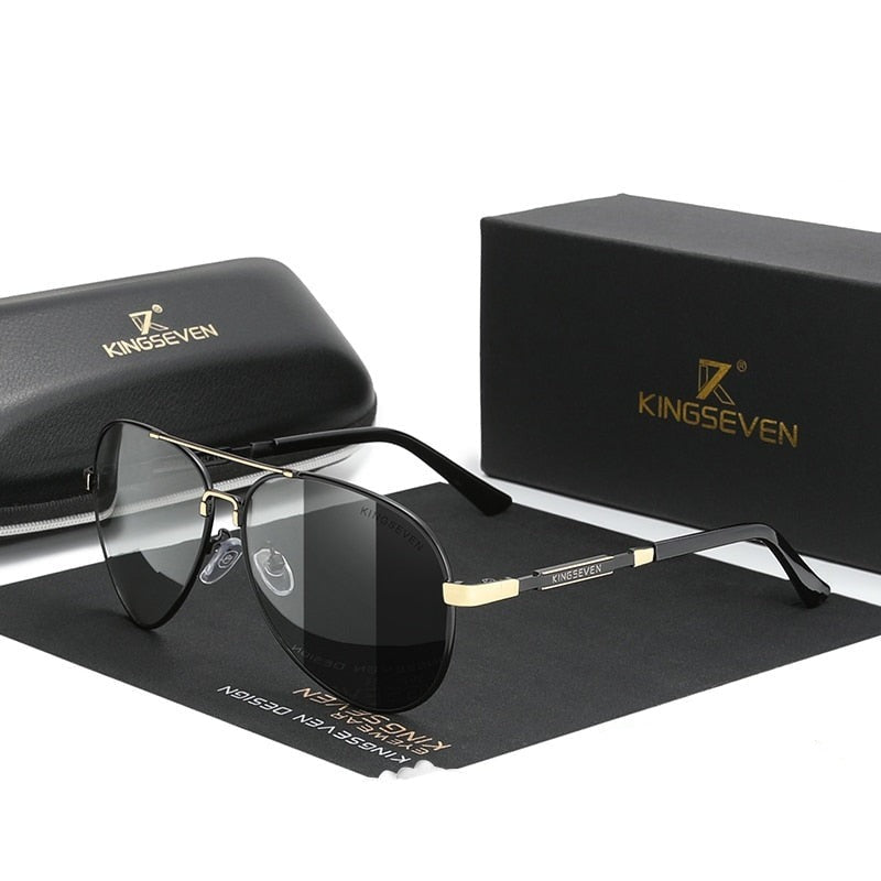 Kingseven - 2025 Designer Sunglasses with Polarized Lenses – Stylish Eyewear for Men and Women
