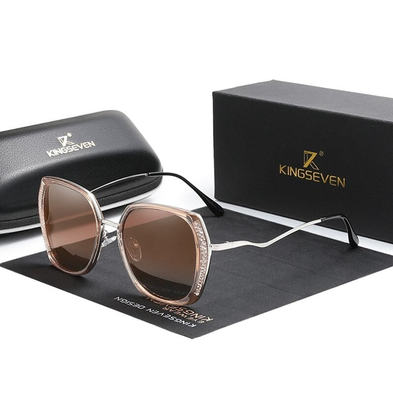 Kingseven - 2025 Designer Sunglasses with Polarized Lenses – Stylish Eyewear for Men and Women