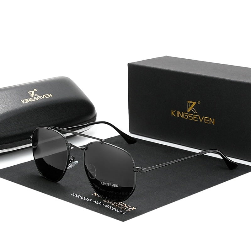 Kingseven - 2025 Designer Sunglasses with Polarized Lenses – Stylish Eyewear for Men and Women
