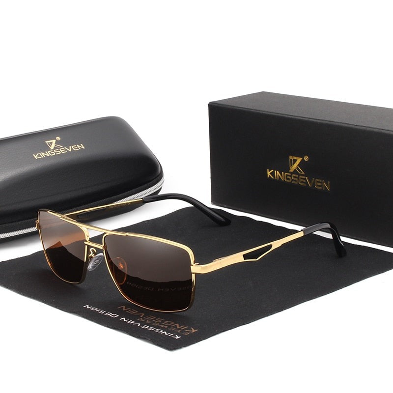 LuxeShade™  - 2025 Designer Sunglasses with Polarized Lenses – Stylish Eyewear for Men and Women