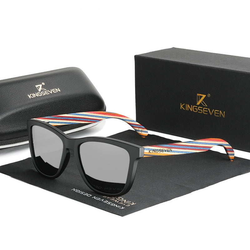 Kingseven - 2025 Designer Sunglasses with Polarized Lenses – Stylish Eyewear for Men and Women