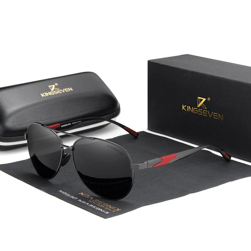 Kingseven - 2025 Designer Sunglasses with Polarized Lenses – Stylish Eyewear for Men and Women