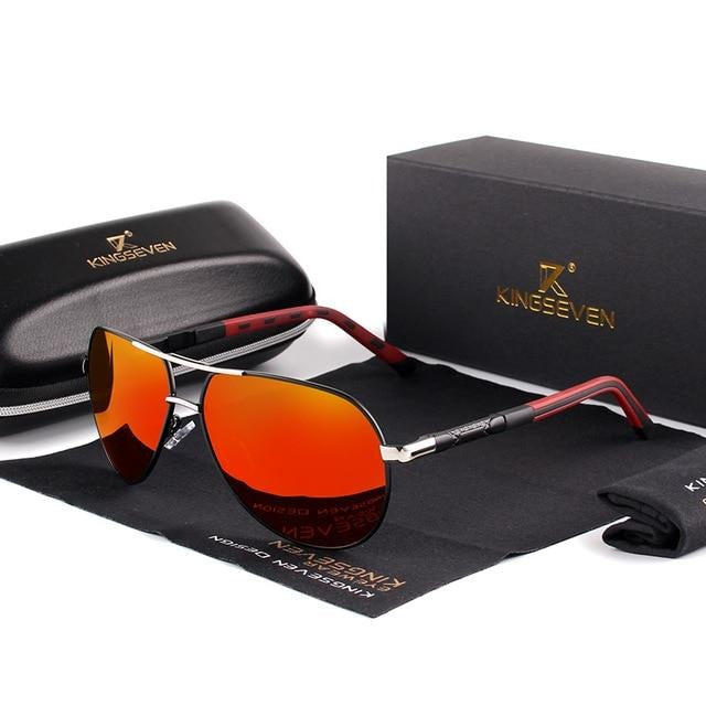 Kingseven - 2025 Designer Sunglasses with Polarized Lenses – Stylish Eyewear for Men and Women