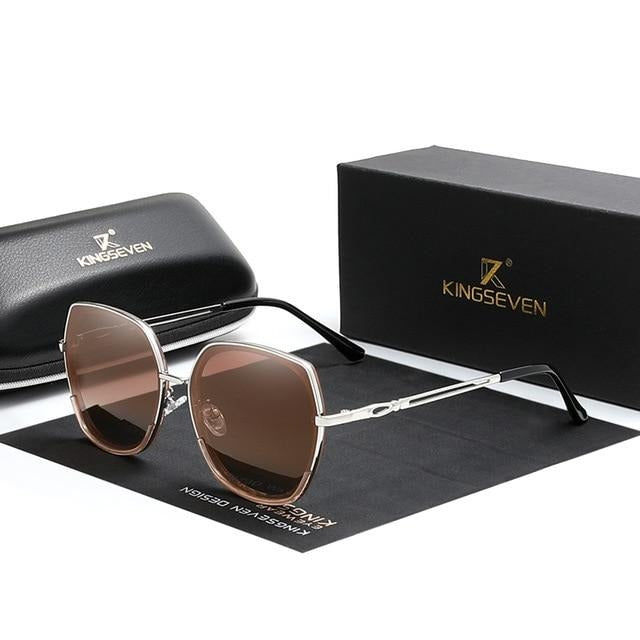 Kingseven - 2025 Designer Sunglasses with Polarized Lenses – Stylish Eyewear for Men and Women
