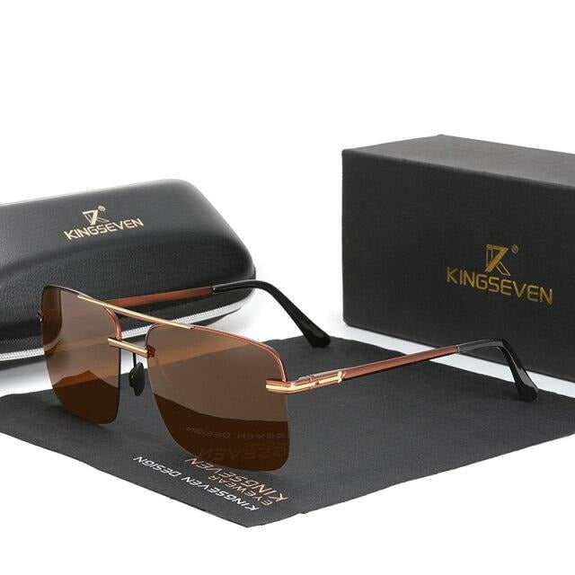 LKingseven - 2025 Designer Sunglasses with Polarized Lenses – Stylish Eyewear for Men and Women