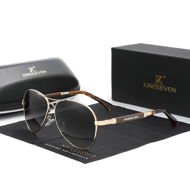 Kingseven - 2025 Designer Sunglasses with Polarized Lenses – Stylish Eyewear for Men and Women