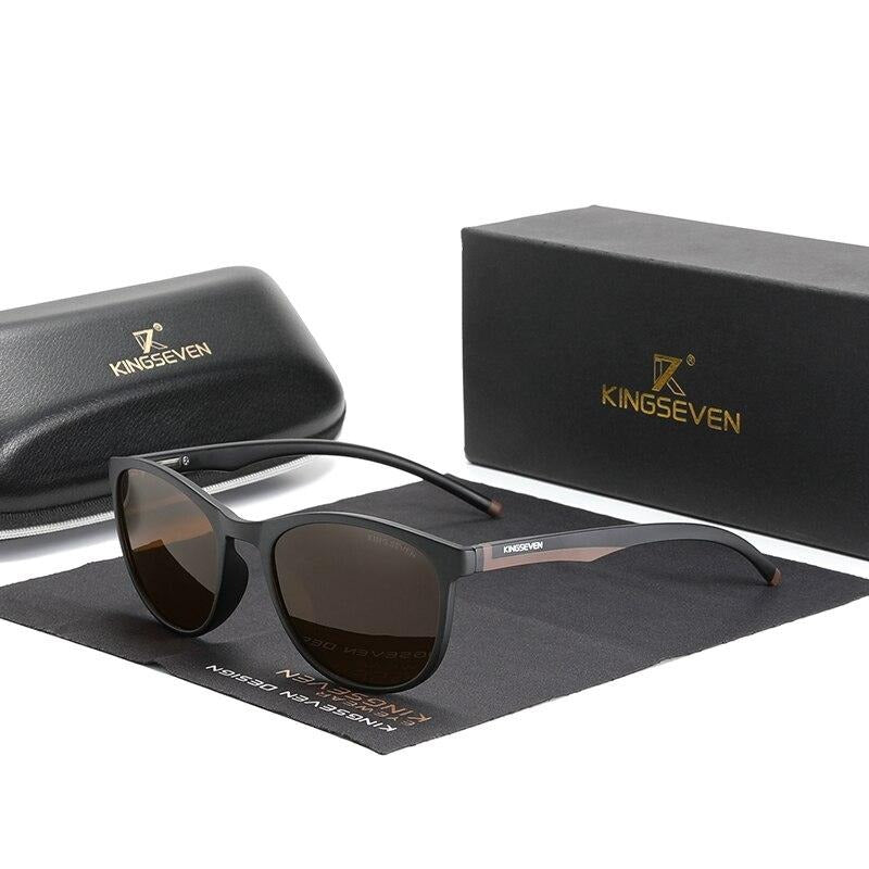 Kingseven - 2025 Designer Sunglasses with Polarized Lenses – Stylish Eyewear for Men and Women