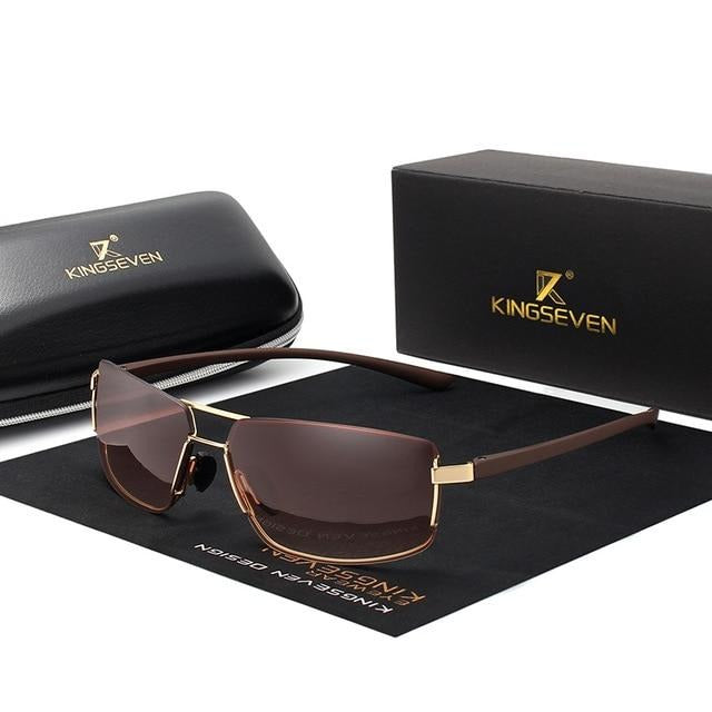 Kingseven - 2025 Designer Sunglasses with Polarized Lenses – Stylish Eyewear for Men and Women
